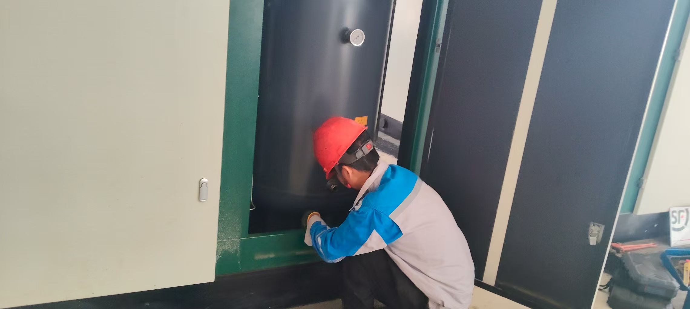 某化工厂开山空压机保养实录 某化工厂开山空压机保养实录